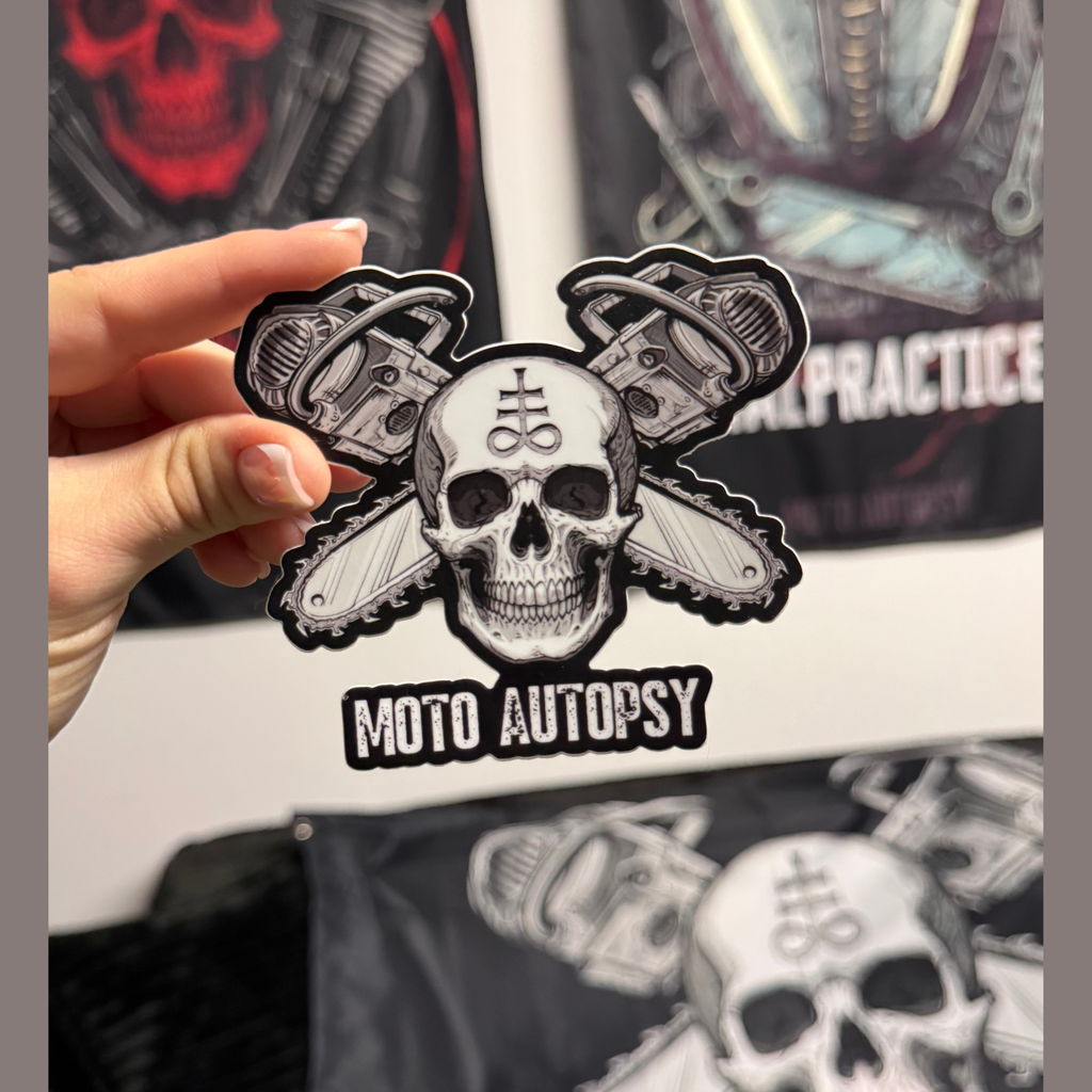 MA Chainsaw Logo Sticker